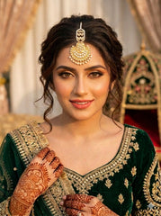 Golden Imitation Thappa Kundan Tikka