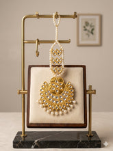 Golden Imitation Thappa Kundan Tikka