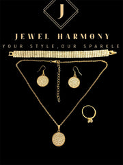 Golden Radiance Jewellery Set