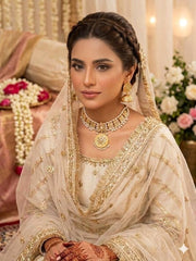 Kundan Pearl Choker & Jhumki Set – Imitation Bridal Jewellery