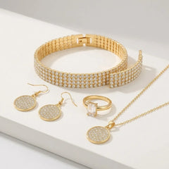 Golden Radiance Jewellery Set
