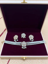 Imitation Pearl Kundan Choker Set