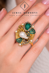 Emerald Empress Ring