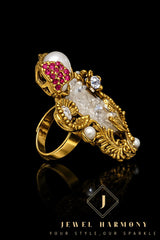 Ruby Noir Ring
