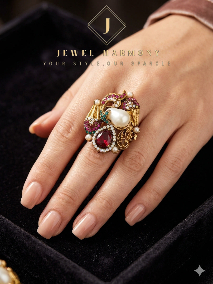 Noor-e-Zar Regal Ring