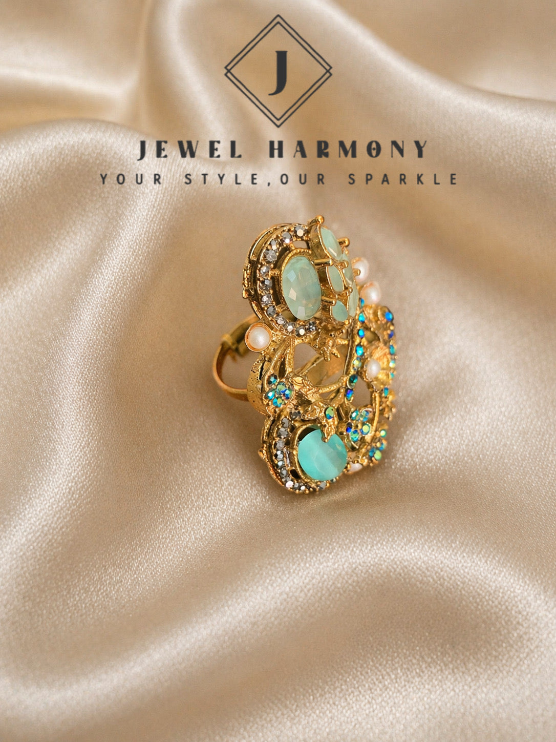 Aqua Noor Royale Ring