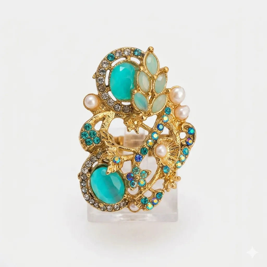 Aqua Noor Royale Ring