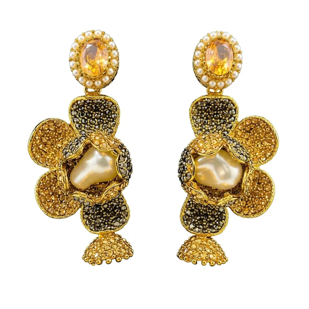 Amber Royale Earrings