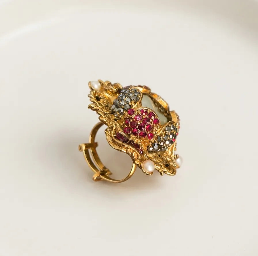 Fancy Cluster Ring