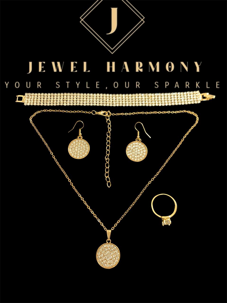 Golden Radiance Jewellery Set
