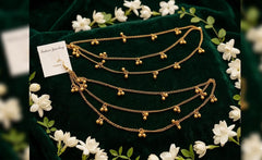 Indian Sahara Gold Imitation Earrings