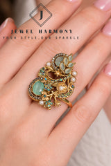 Aqua Noor Royale Ring