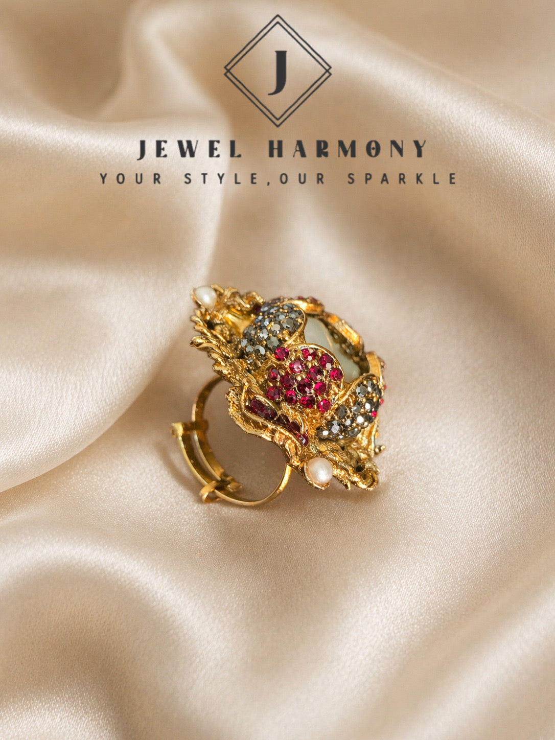 Mehrunisa Bloom Ring