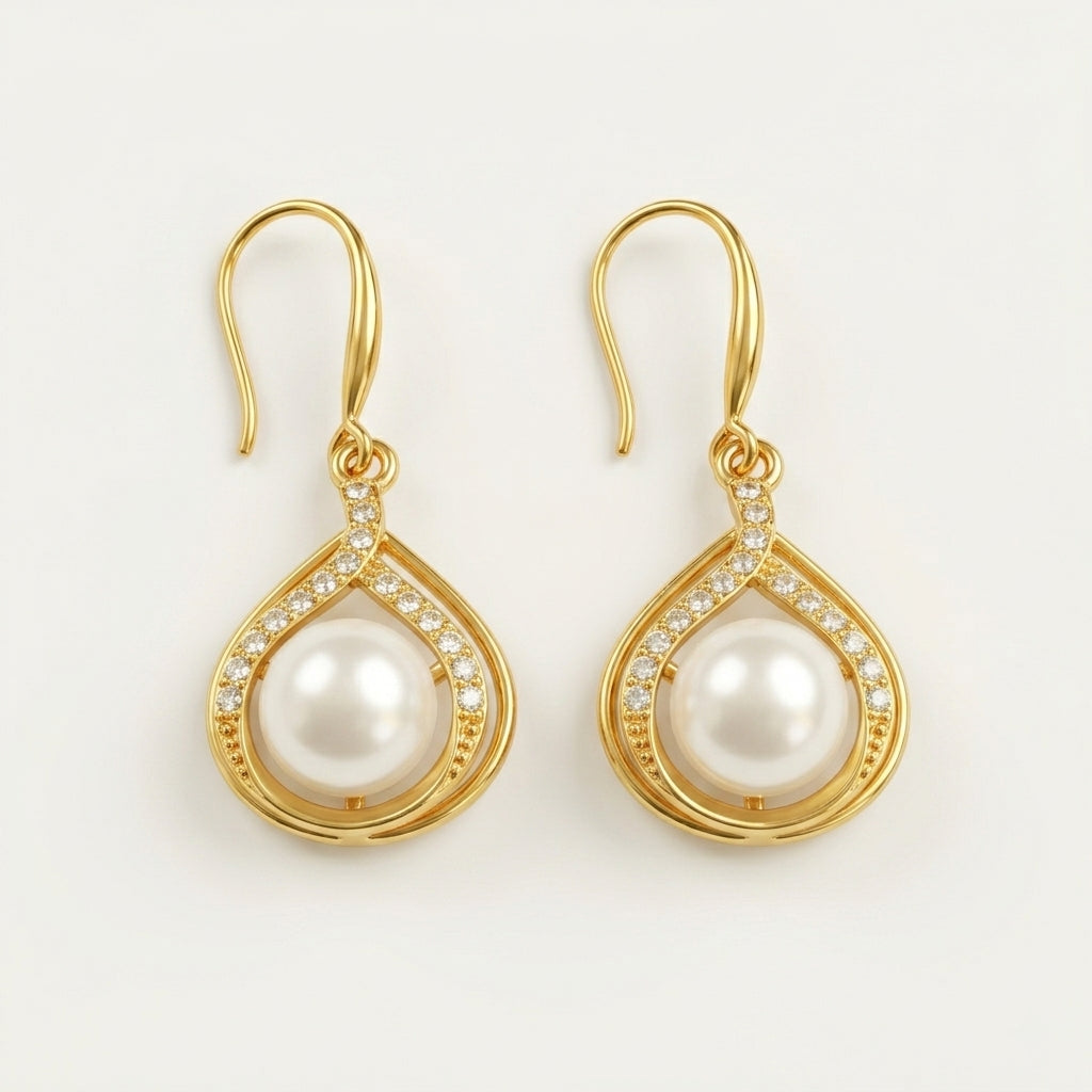 Ziyara Pearl Earrings