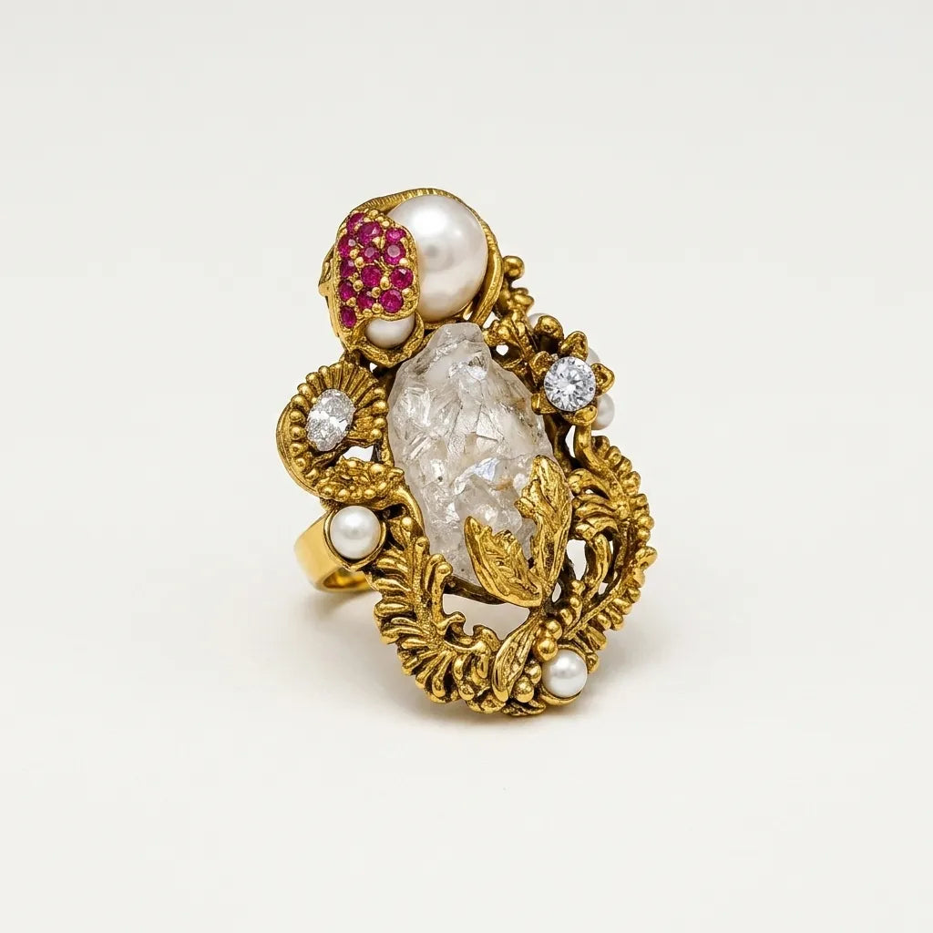 Ruby Noir Ring