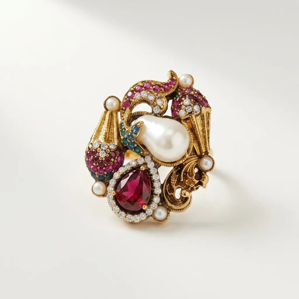 Noor-e-Zar Regal Ring