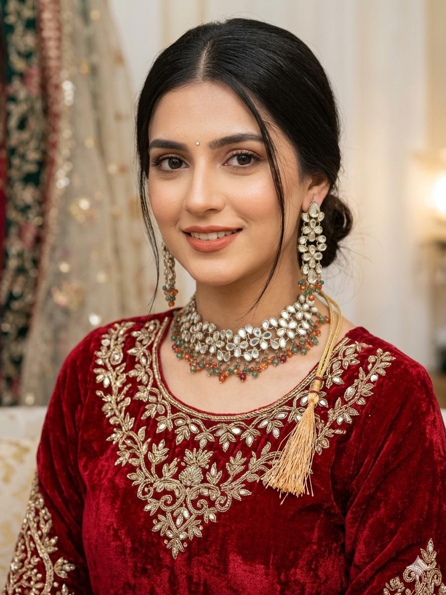 Imitation Multi Kundan Party Set